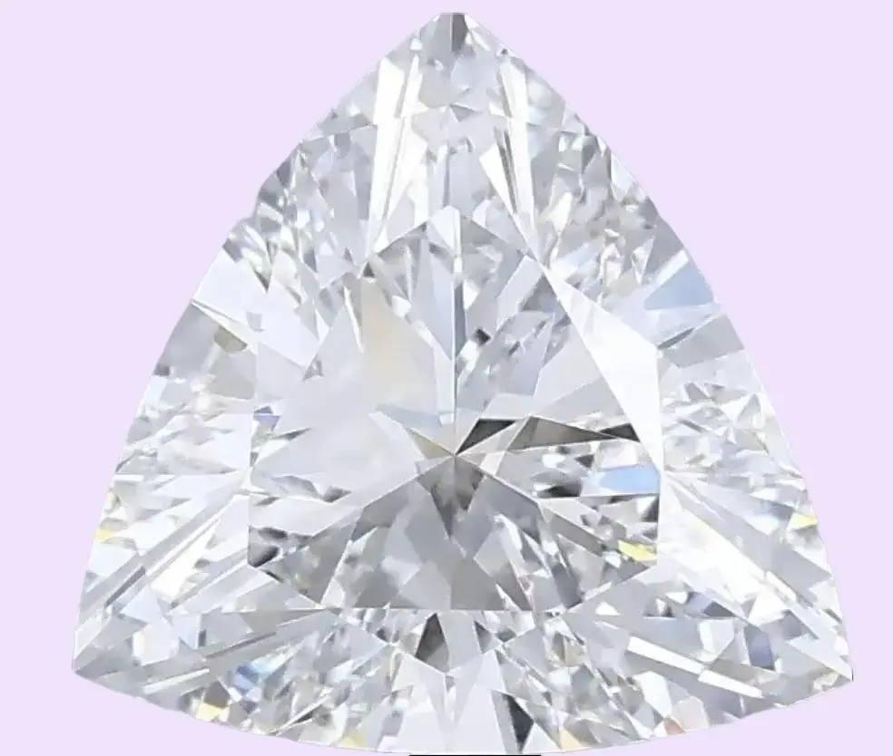 Diamond & Main IGI Certified 1.54ct D VVS2 Trilliant Lab-Grown Loose Diamond Stone, Unisex