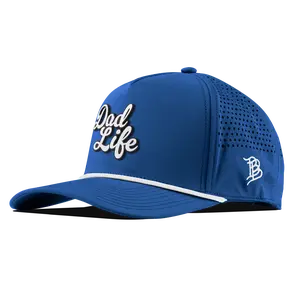 Dad Life Script Curved 5 Panel Rope Dad Life Script Curved 5 Panel Rope