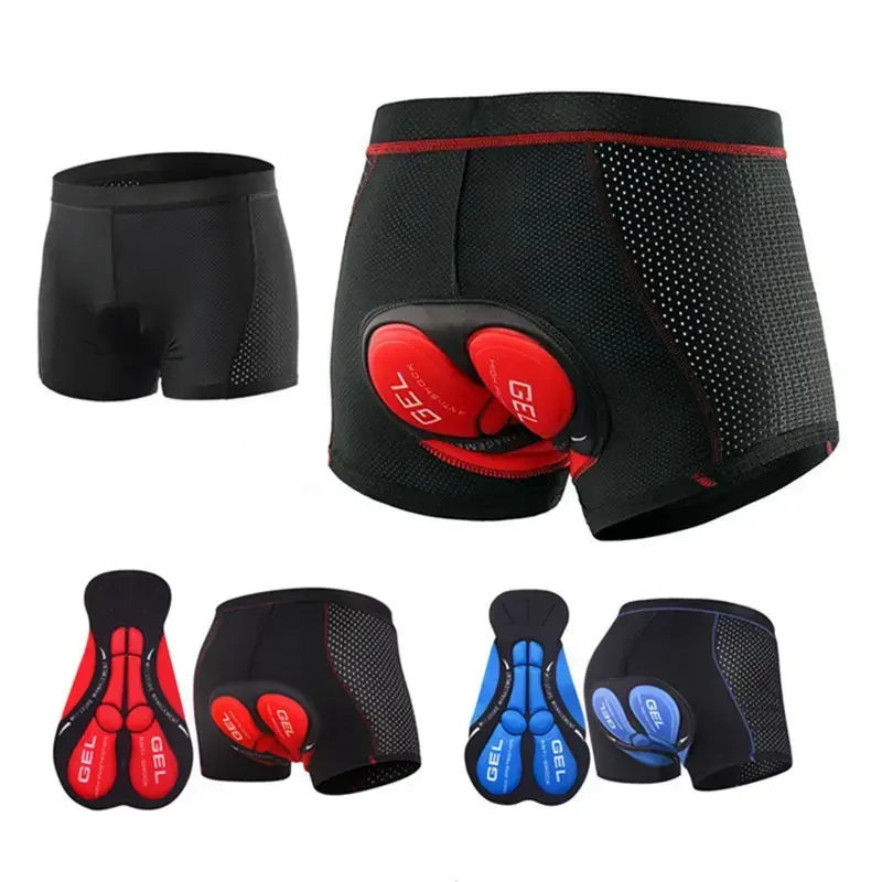 Men Cycling Shorts,Men 5D Gel Padded Underwear,Mountain Bike Bicycle Short Pants,Men Riding Bike Sport Underwear For Outdoor Activities