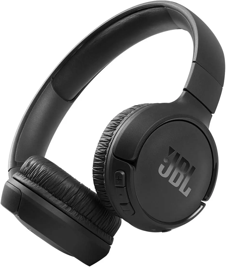 JBL TUNE 510BT Headphone Ear Pads, Adjustable Electronic Device Accessories for JBL TUNE 510BT Wireless Bluetooth On-Ear Headphones - Comfortable, Foldable, Charging Compatible - Black