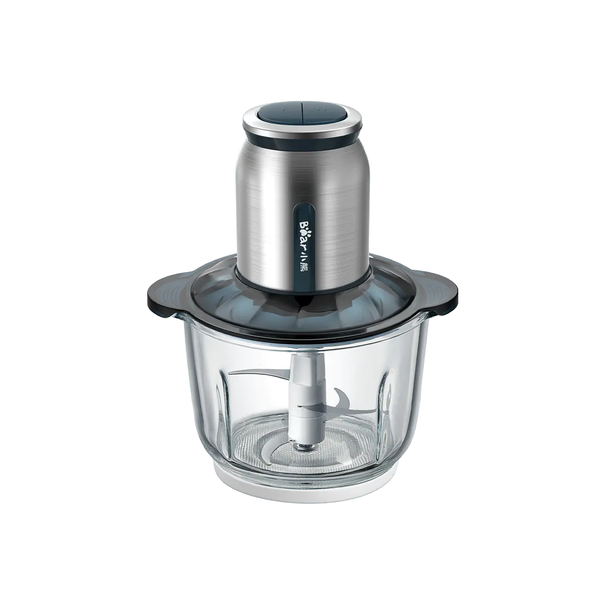 Bear Easy-clean Electric Multipurpose Food Chopper Food Processor Grinder Blender Crusher Machine for Meat, Vegetables, Fruits  Nuts Household Appliances
