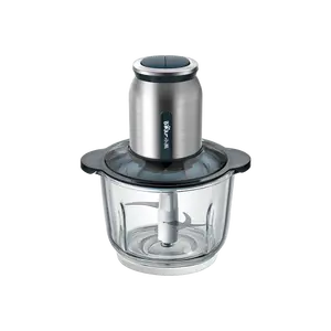 Bear Easy-clean Electric Multipurpose Food Chopper Food Processor Grinder Blender Crusher Machine for Meat, Vegetables, Fruits  Nuts Household Appliances