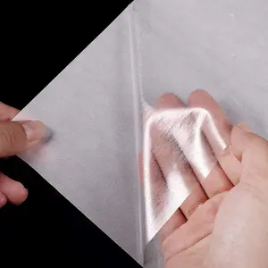 Iron on Adhesive Patch Double Sided Iron on Heat Adhesive Patch for Clothing Fusible Interfacing Fabric Lightweight Patches (10 Pieces, 11 X 9.8 Inch) Outus