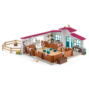 Schleich HORSE CLUB Riding Arena Peppertree Playset for Kids Who Love Horses