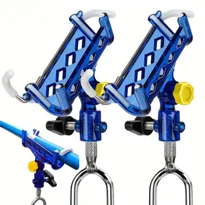 Fishing Rod Holder, Fishing Rods Holder, 2 Counts/set 360° Adjustable Fishing Rod Rack, Fishing Pole Holder, Fishing Accessories for Beach & Ground Placement, Fishing Gear Accessories