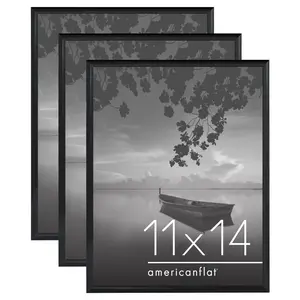 Poster Frame 3 Pack | Lightweight Design | Shatter-Resistant Cover | Wall Decor