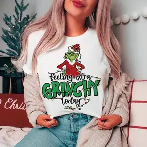 Men' Or Women'ss Feeling Extra Grinchmas Today Shirt, Gift For Christmas Holiday Tshirt, Seasons Greetings, Vintage Shirt