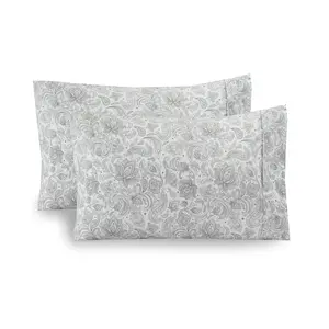 Mocassi 1500 Series 2- Pieces Paisley Pattern Pillowcase Set