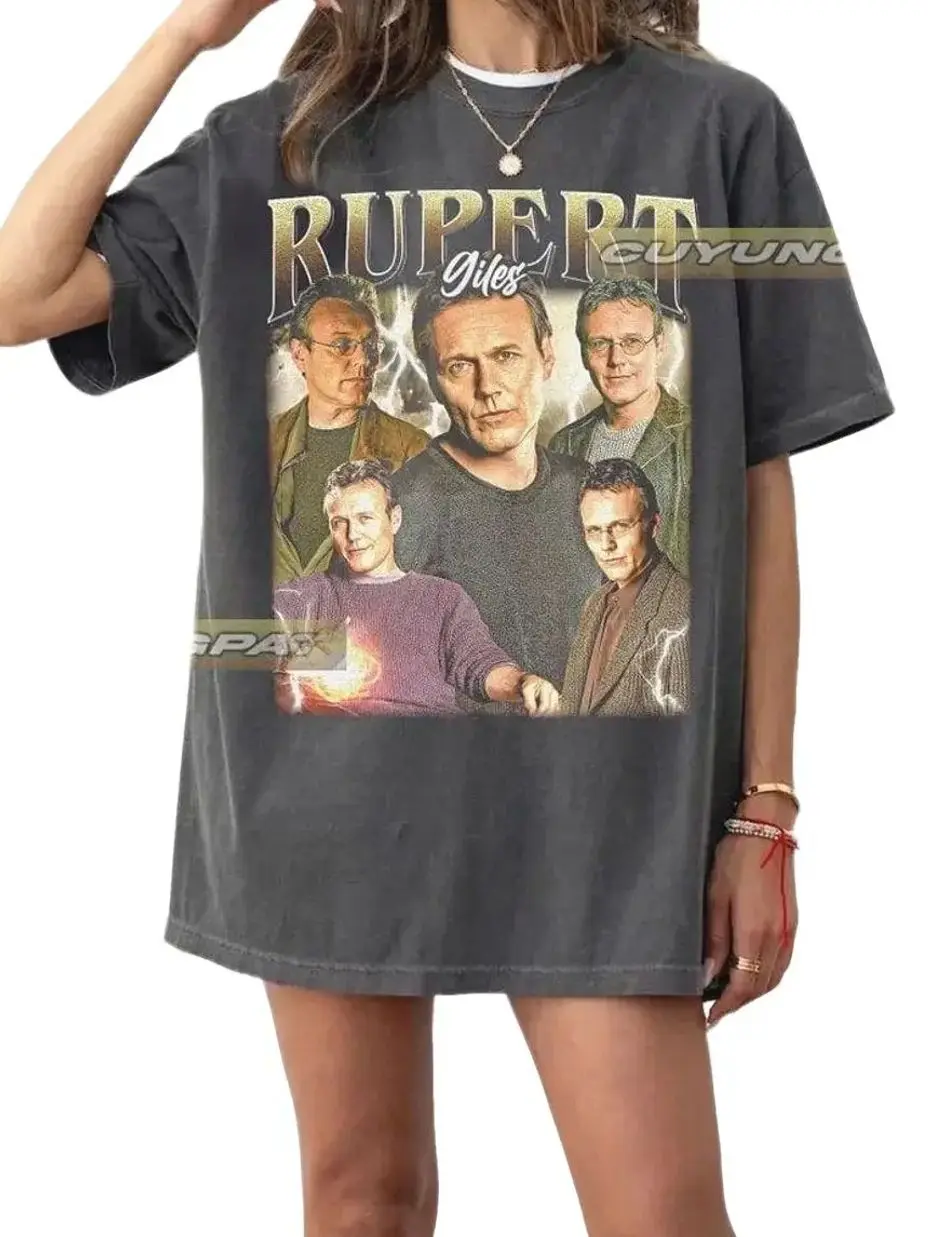 Rupert Giles Buffy the Vampire Slayer Vintage T-Shirt, Gift For Woman and Man Unisex T-Shirt