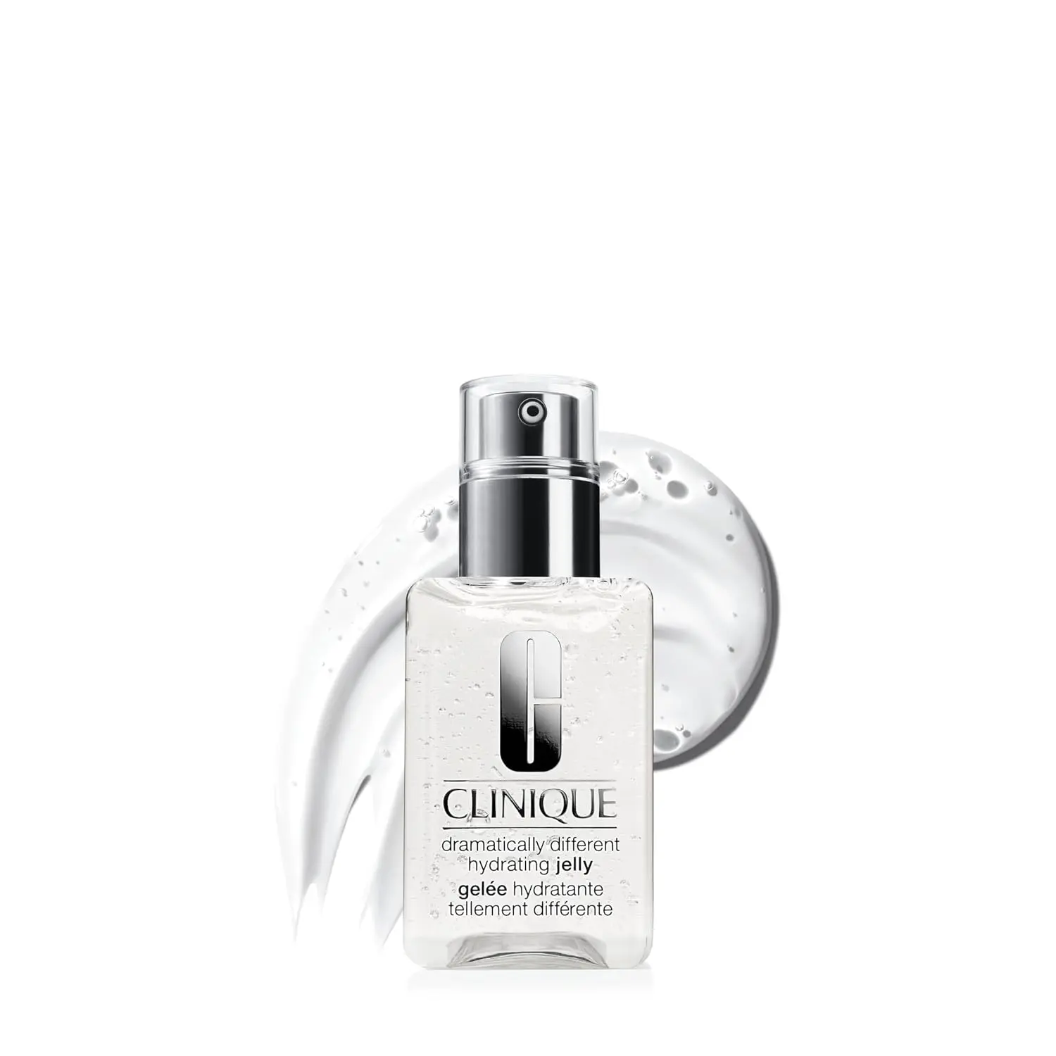 Clinique Dramatically Different Hydrating Jelly Lightweight Oil Free Face Moisturizer With Hyaluronic Acid For All Skin Types