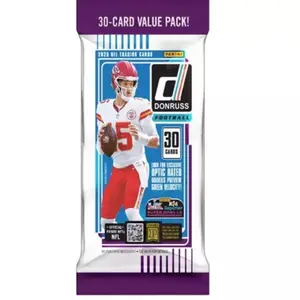 2025 Panini Donruss NFL Value Pack Sports Trading Card Sports Cards Packs