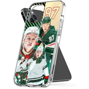 Phone Case Kaprizov Accessories Minnesota Waterproof Hockey Clear TPU Scratch Compatible with iPhone SE 7 8 X XR 11 12 13 14 15 16 Plus Mini Pro Max Samsung Galaxy Note S9 S10 S20 S21 Ultra Plus Protection Cellphone