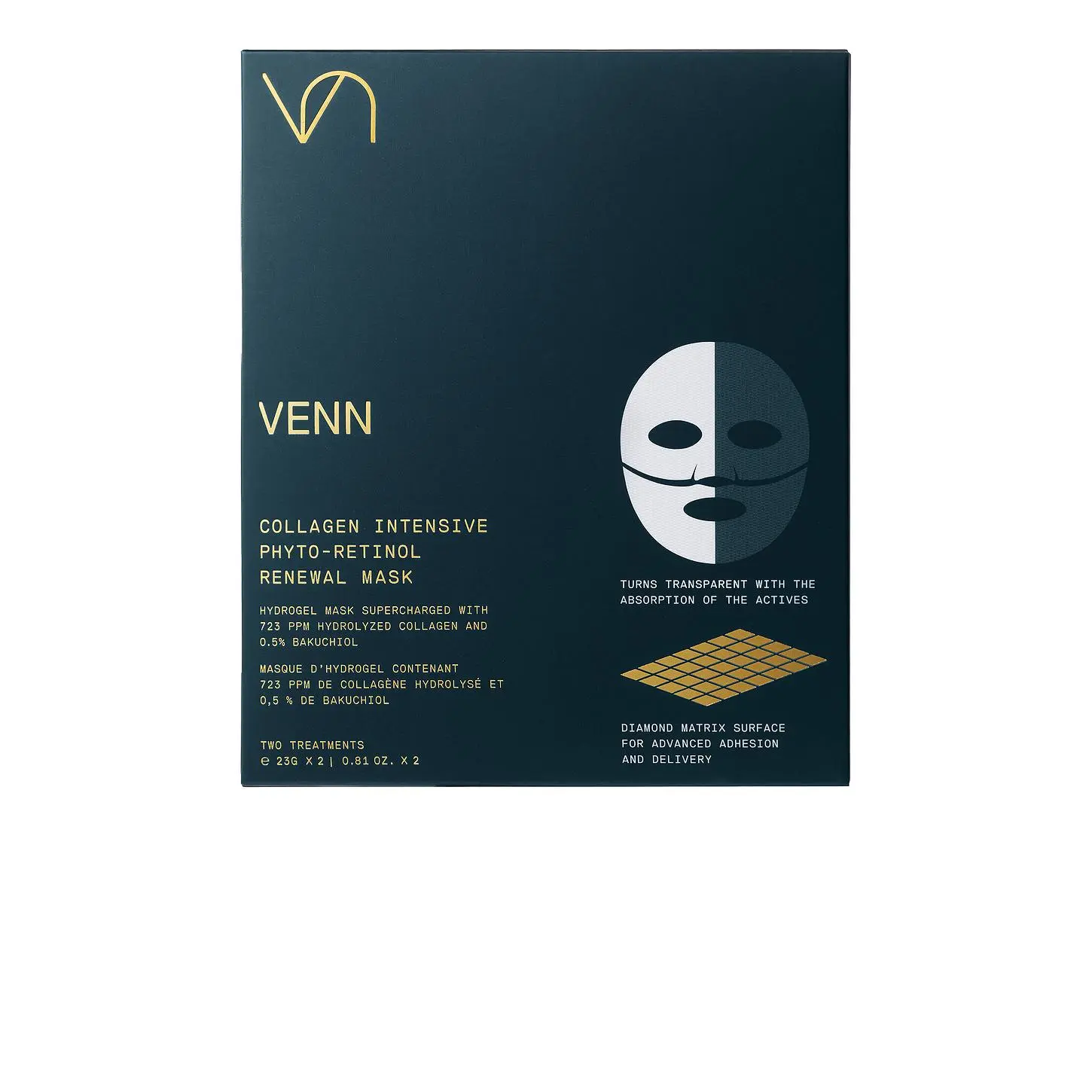 VENN Collagen Intensive Phyto-Retinol Renewal Mask 2 Treatments