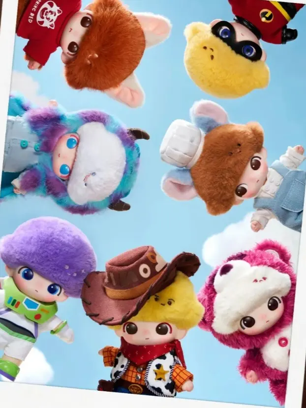 POP MART Dimoo x Pixar Series Plush Blind Box