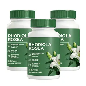 [BUY 2 GET 1 FREE] 3 Bottles of Rhodiola Rosea Extract for Stress, Energy & Focus - Natural Adaptogen [500mg]