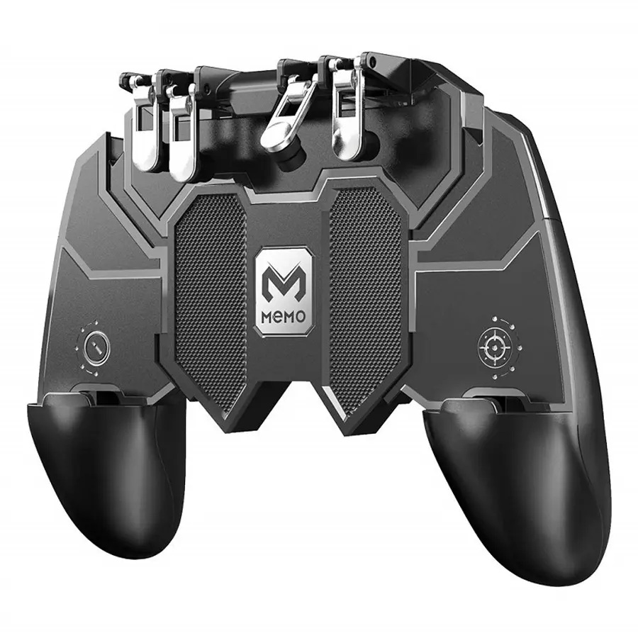 Alloy Mobile Gaming Controller, Grip Gamepad Joystick for Cell Phones, PUBG/Free Fire Gaming Accessories