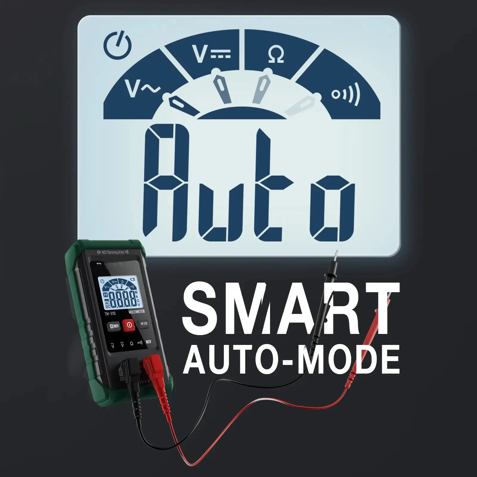 CM83 digitale stroomtang 1000A AC-stroomcapaciteit 4000 tellingen multimeter DC/AC voltmeter NCV Sense Ohmmeter tester gereedschap en combinatielijn - zwart