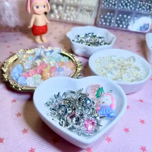 CUSTOM HANDMADE DANGLING CHARM with Assorted Colors and Styles for Jewelry Making