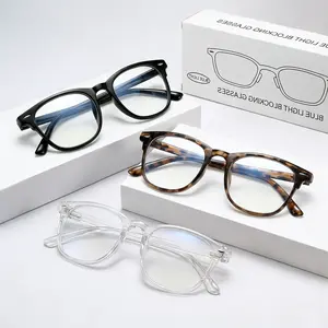 2026 New Blue Light Glasses for Men Women,Fashion Blue Light Blocking Eyeglasses for Reading Computer Gaming  Party Work Birthday Gifts for Daily Use