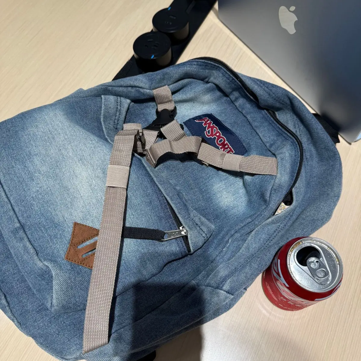 JanSport Durable Day Backpack with 15-inch Padded Laptop Compartment, Spacious Main Compartment, and Built-in Water Bottle Pocket. Peter's Sports Backpack.