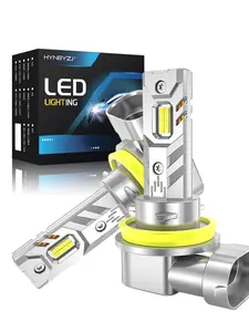 2pcs H11 9005 HB3 9006 HB4 LED Bulb Car Headlight 50000LM 110W CANBUS Mini Wireless Lamp Auto Spotlights Fog Lights 6000K White12V 24V Plug&Play