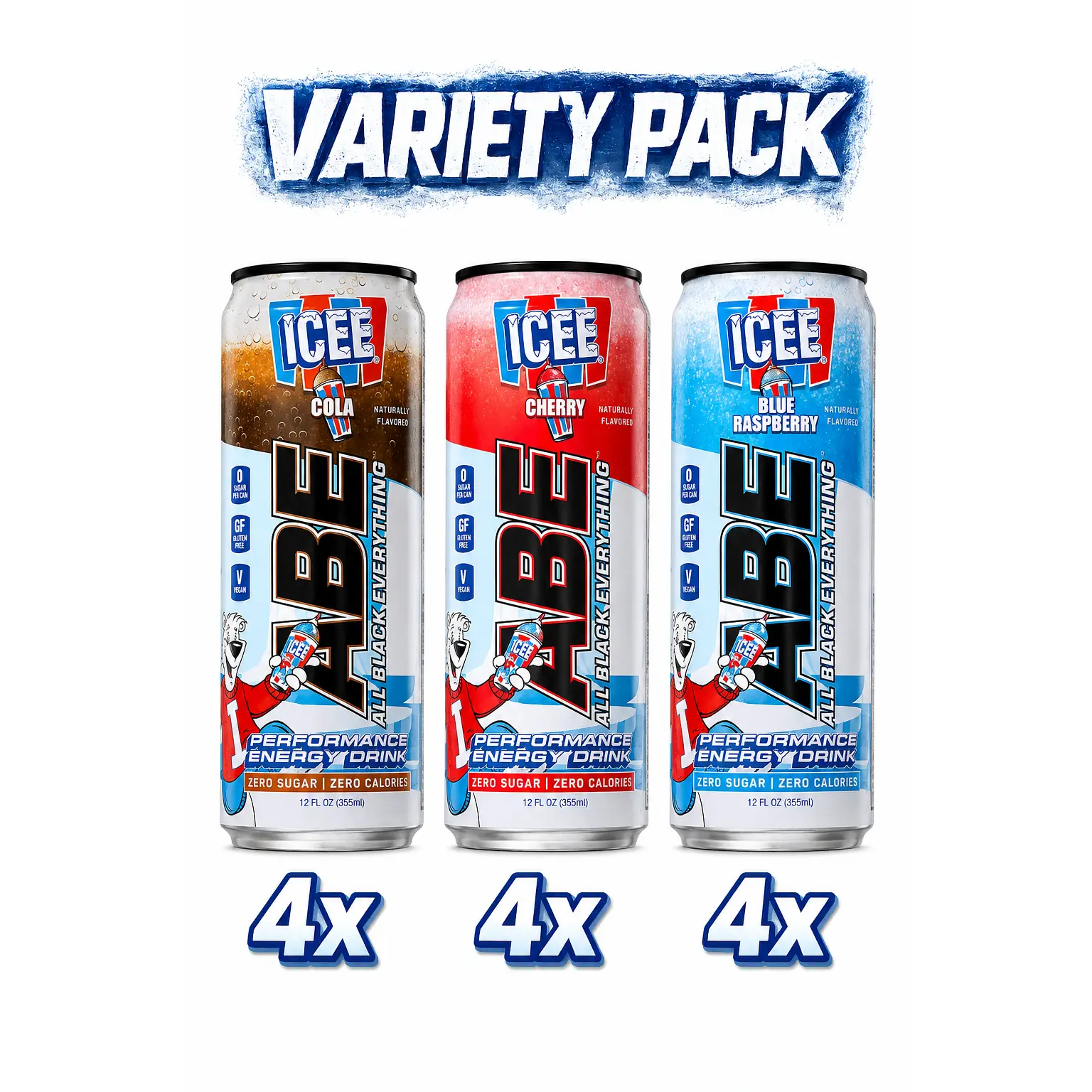 ABE Performance Energy Drink - 12 Pack