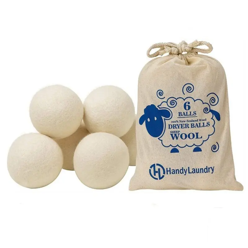 Eliminate static, dry and deodorize with the Wool Dryer Balls, speed up clothes drying, and it can be reused Laundry Balls, Laundry Balls for Dryer