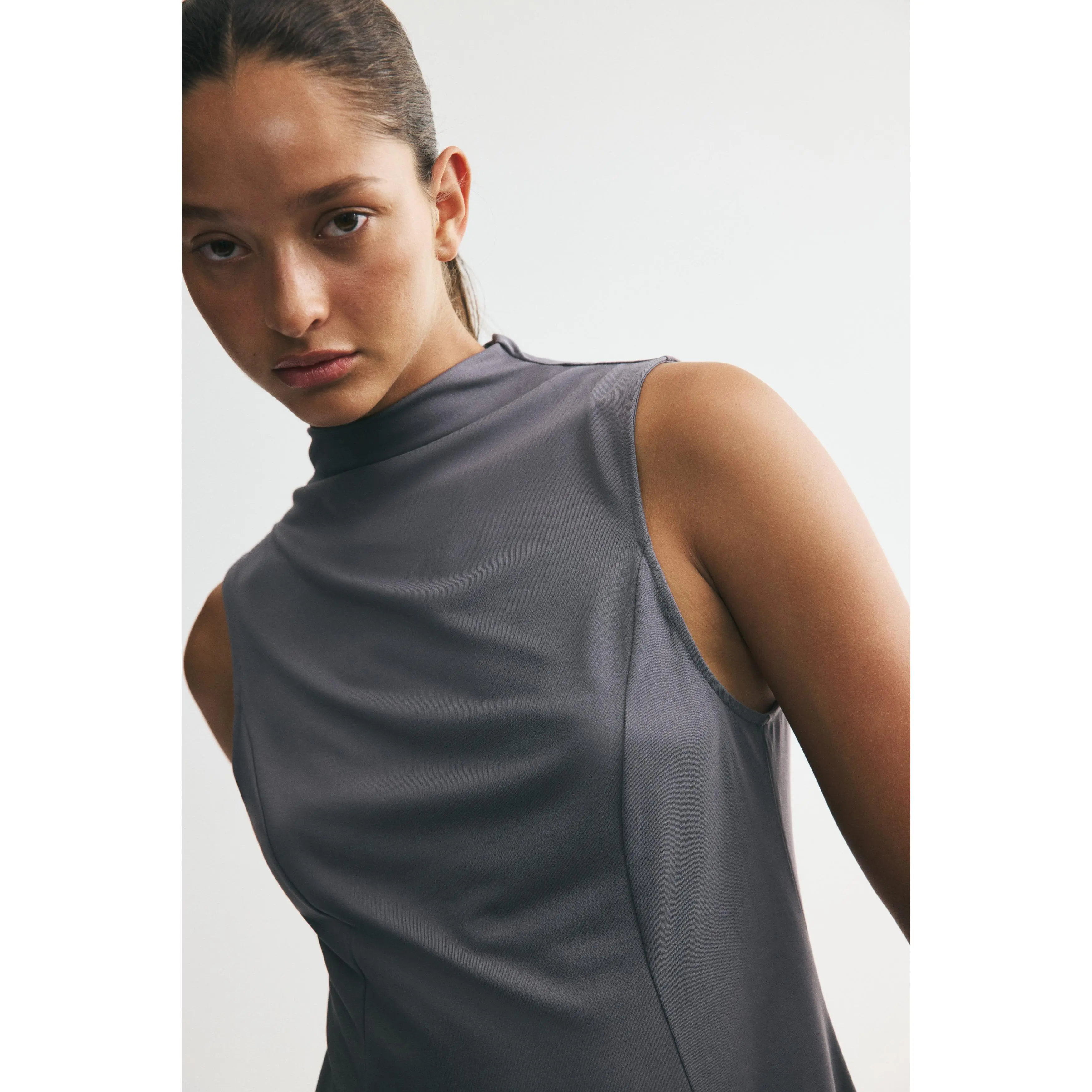 H&M Modal-blend turtleneck top