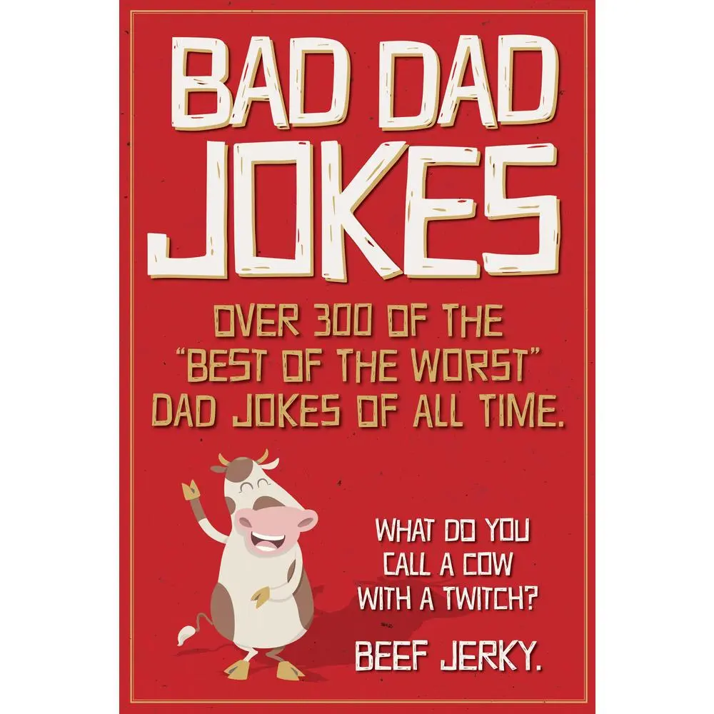 USED Book - Bad Dad Jokes by Willow Creek Press (Paperback) - english
