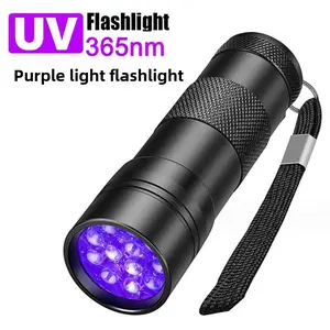 Portable UV flashlight for detecting fluorescent agents, multifunctional and available in various models Stainless Steel High-Sided Trash Can traysold
