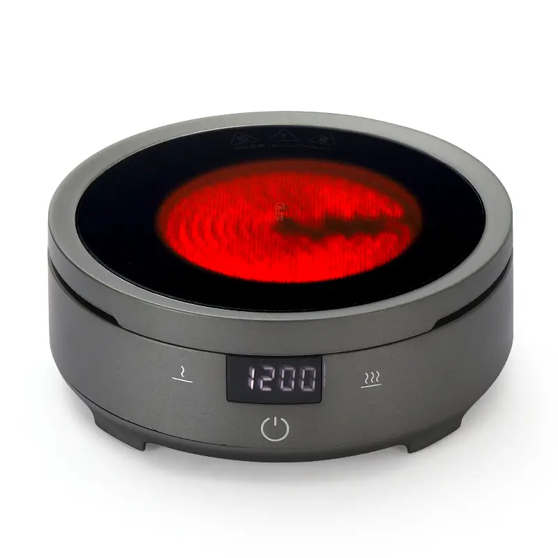 New compact electric ceramic stove, mini tea stove, glass tea brewing appliance, electric heating stove