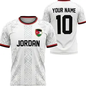 Custom Jordan Soccer Shirt for Men, Personalized Football Jersey Name and Number