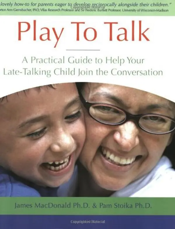 USED Book - Play To Talk: A Practical Guide to Help Your Late-Talking Child Join the Conversation by James MacDonald Ph.D. (Unknown) - english
