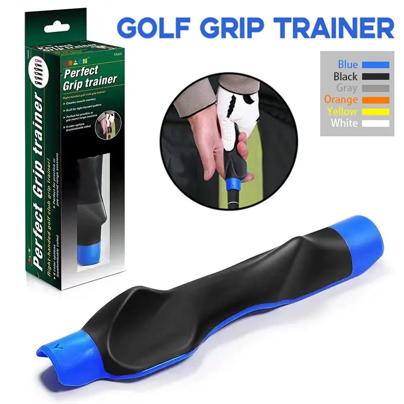 Golf Training Grip, 1 Count Golf Swing Training Aid, Golf Grip Corrector, Golf Training Aid for Beginners, Golf Accessories, Golf Equipment, Golf Training Accessory