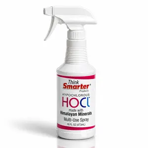 Think Smarter Products 16oz HOCl - - Hypochlorous Spray | Multi-Use Spray - Made with Himalayan Minerals