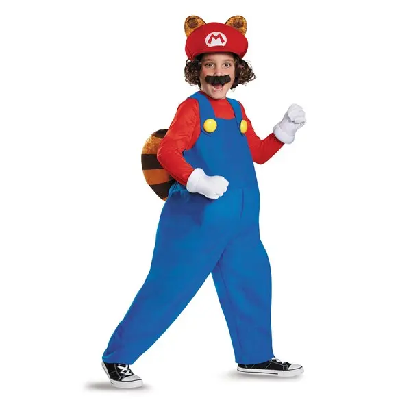 Child Deluxe Mario Raccoon Costume