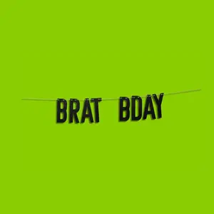 Brat Bday Banner