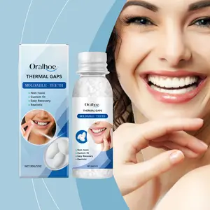 Moldable False Teeth Gel – Temporary Fillings & Tooth Repair | Shapeable Dental Gel for Cavities, Fillings, and Denture Fixing