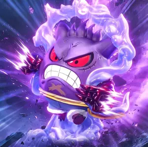 (LIVE ONLY) Gengars mystery bag containing 6 single One Piece cards