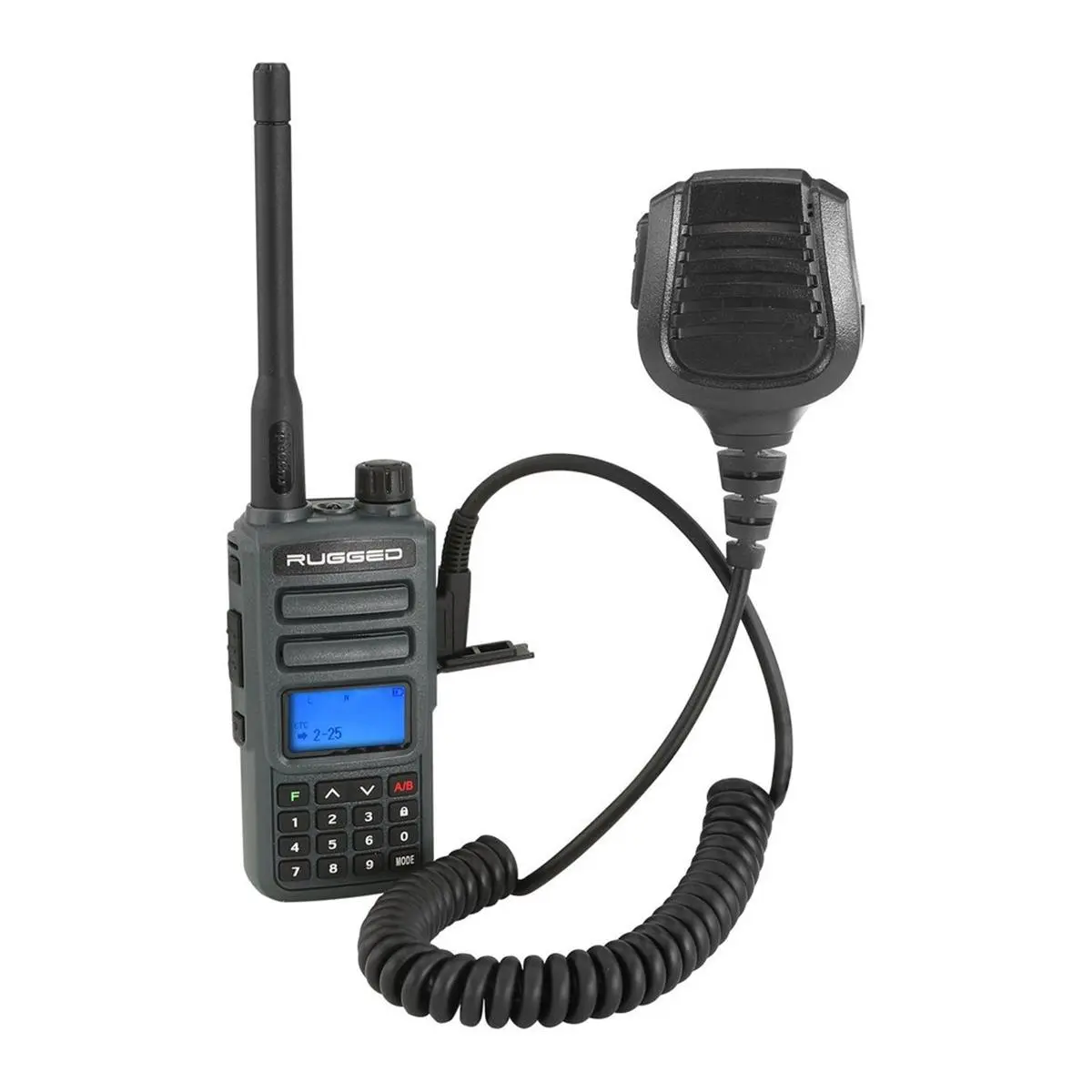 212 MAIN Rugged Radios GMR2 GMRS-FRS Rechargeable Walkie Talkies, Portable Handheld 2-Way Radios with Waterproof Hand Mic for Kayaking & Outdoor Sports, Two Way Radios