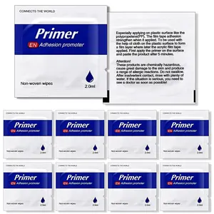 Adhesion Promoter, High Performance Adhesion Promoter for Plastic, Double Tape Primer Increase for Automotive Molding Tape (8 Pcs)