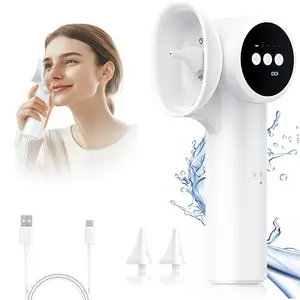 USB-Rechargeable Electric Ear Wax Removal System - & Safe, 2 Soft Tips, 5 Modes, Irrigation Flusher - Ideal for Effective Ear Cleaning & Gifting, Ear Wax Removal Tool