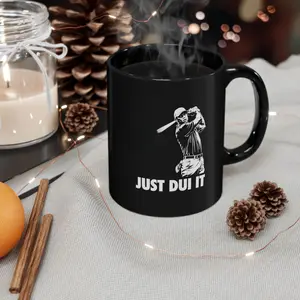 Just DUI It Golf Humor Mug