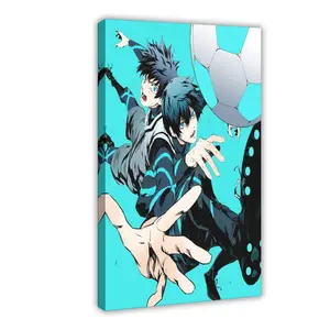 Anime Blue Lock LXXIII Canvas Poster Wall Art for Home Bedroom Office Dorm Room Decor