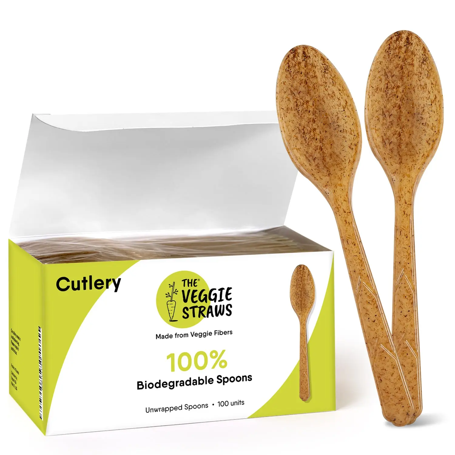 Biodegradable Veggie Spoons