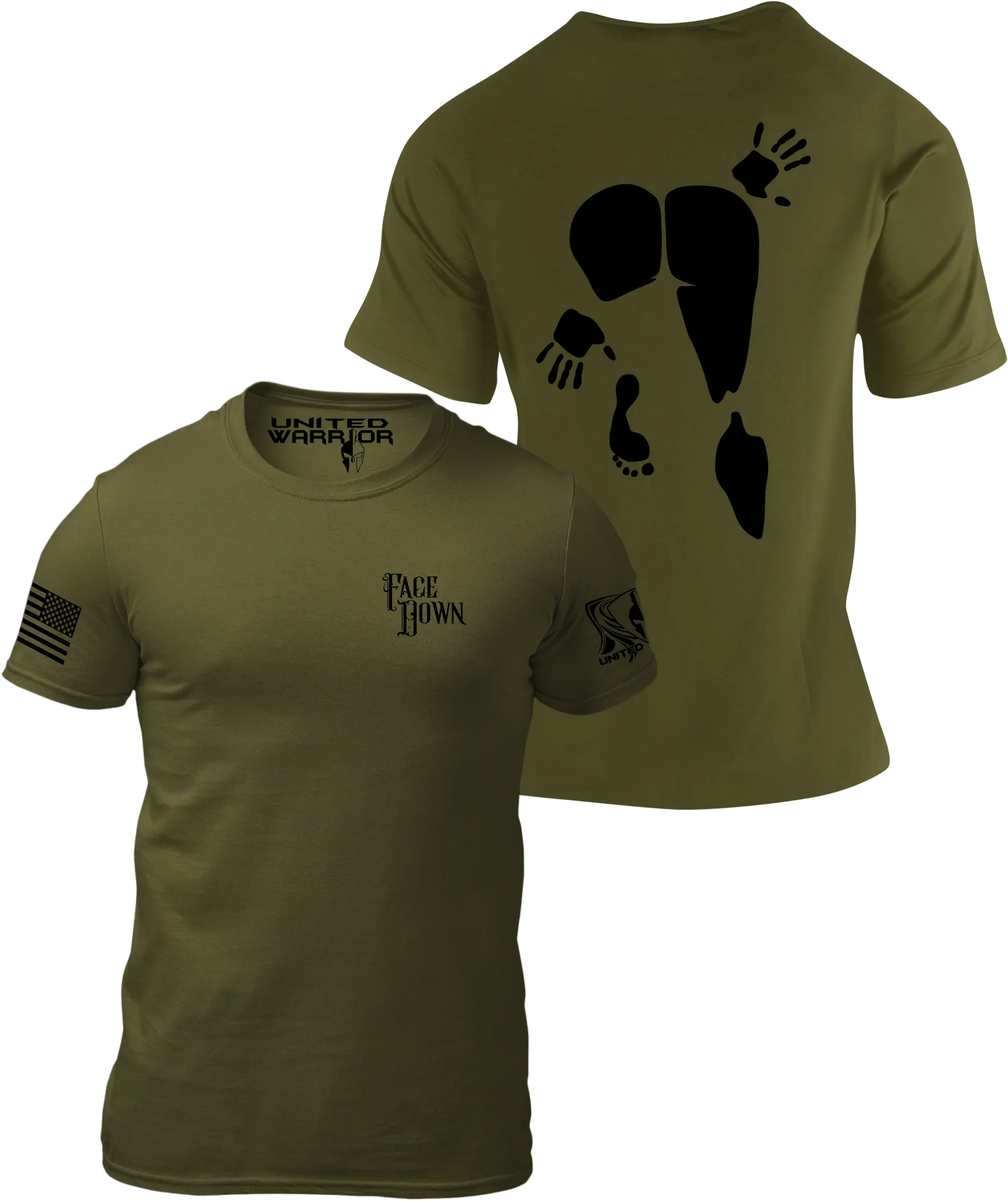 Face Down @ss Up - United Warrior