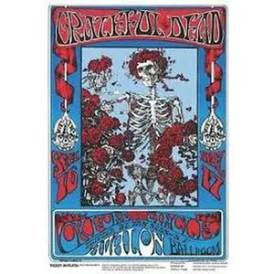 Grateful Dead Avalon Ballroom Rolled Poster