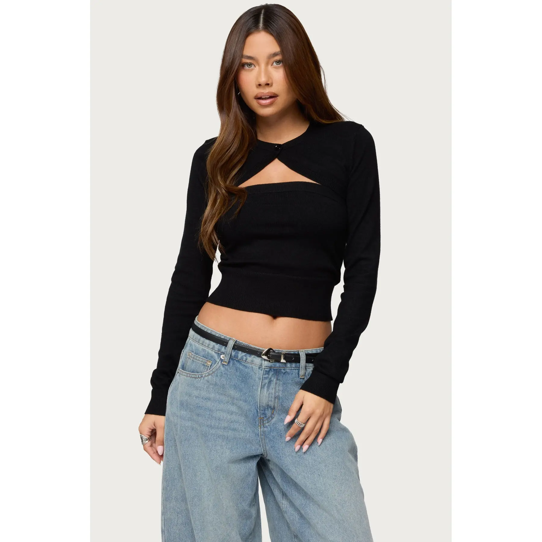 Knit Two Piece Shrug & Tube Top