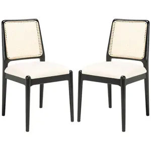 Safavieh Reinhardt Rattan Dining Chair (Set of)