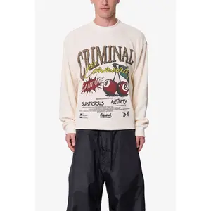 mnml Criminal L/S Thermal Shirt - White